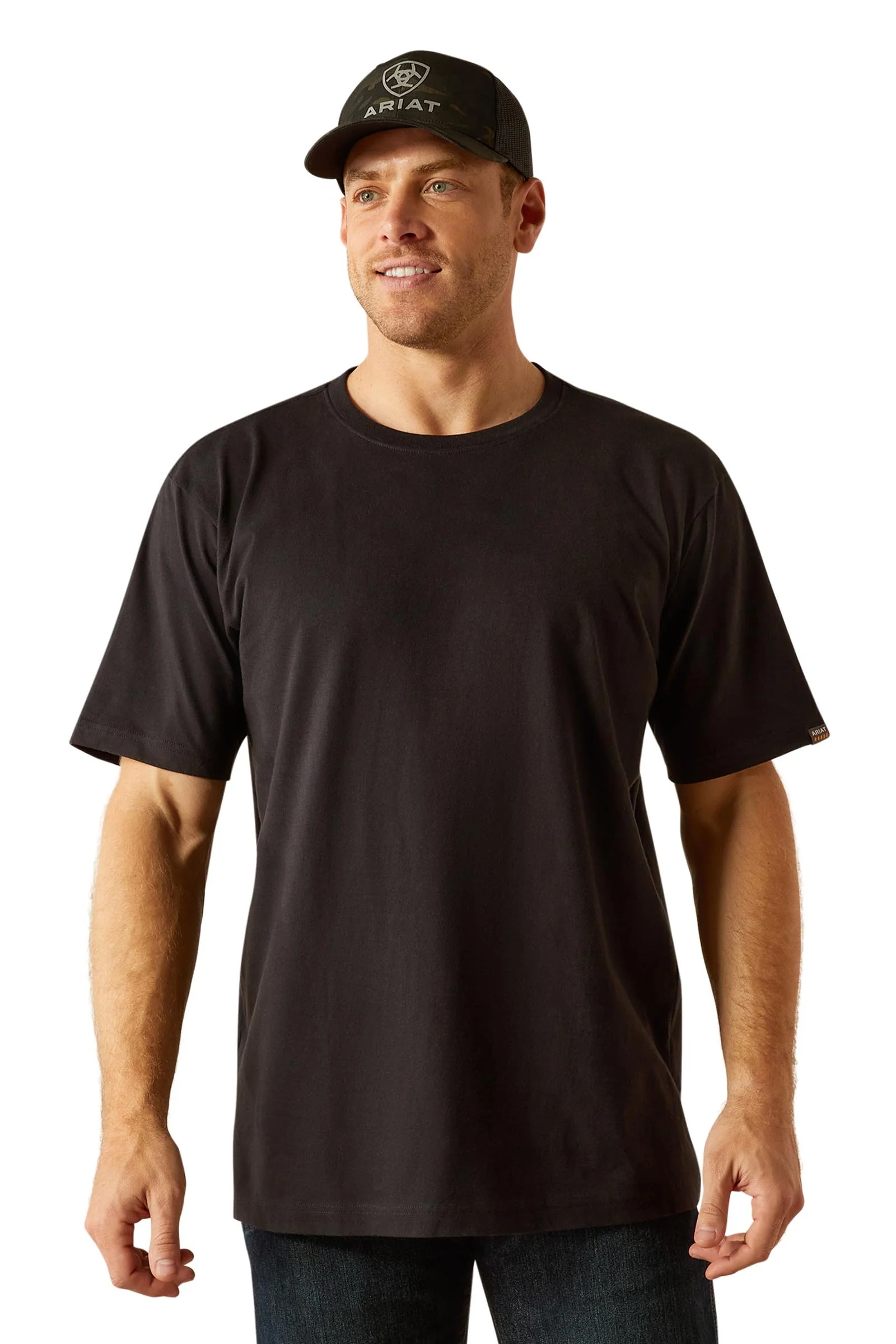 Rebar Cotton Strong Standard Męski T-shirt Black XXL