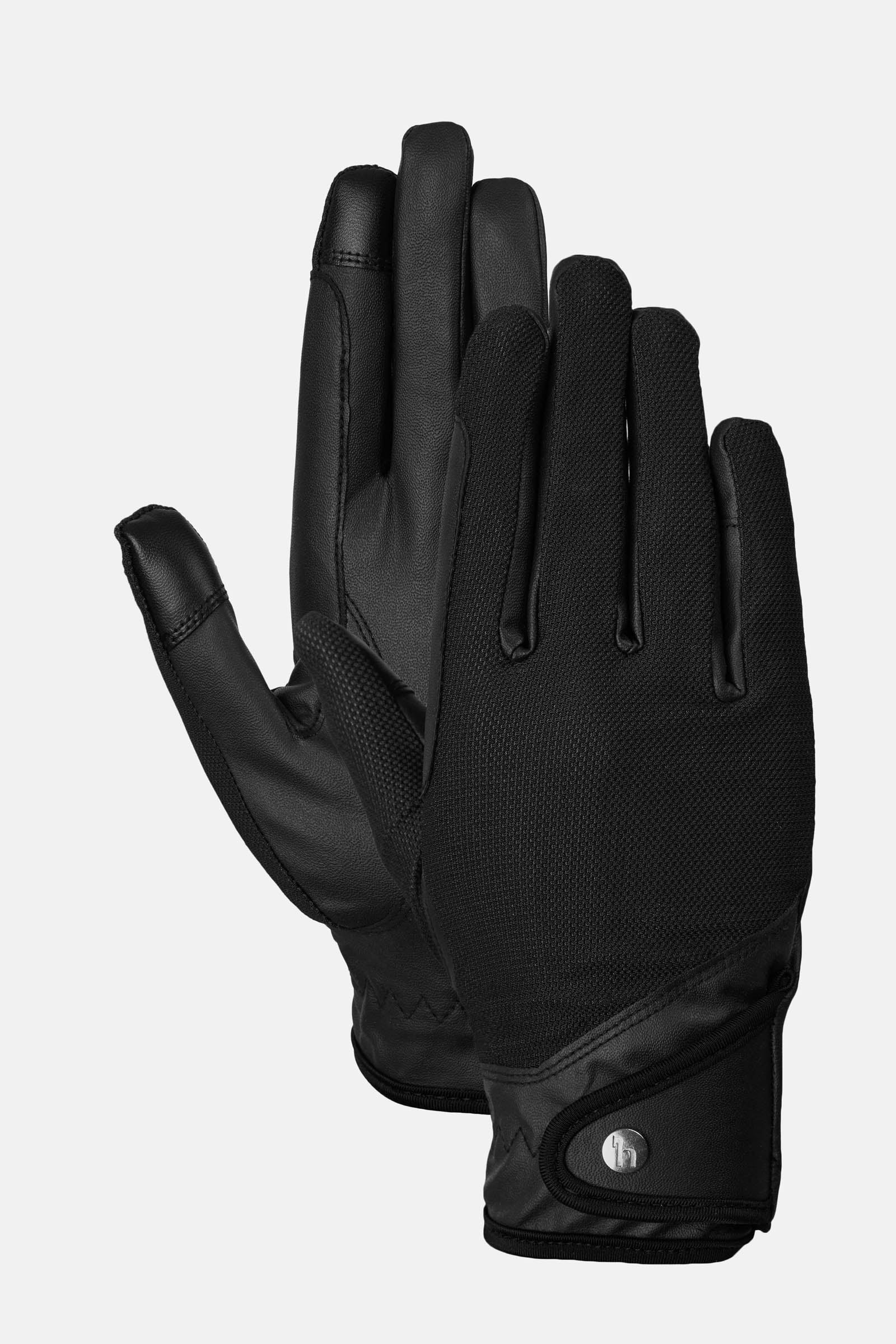 Ally rękawiczki jeździeckie mesh Black 10