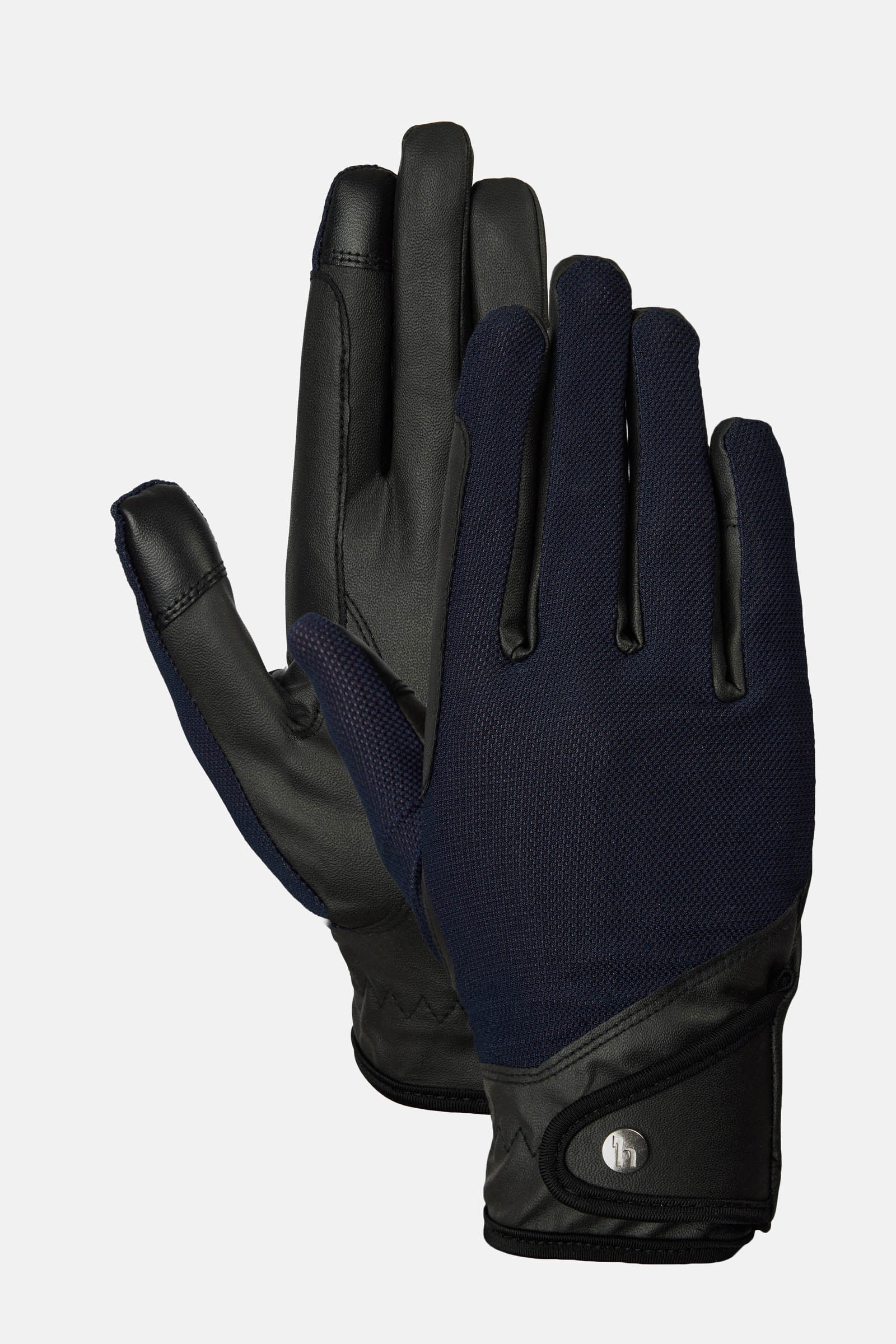 Ally rękawiczki jeździeckie mesh Dark Navy 6