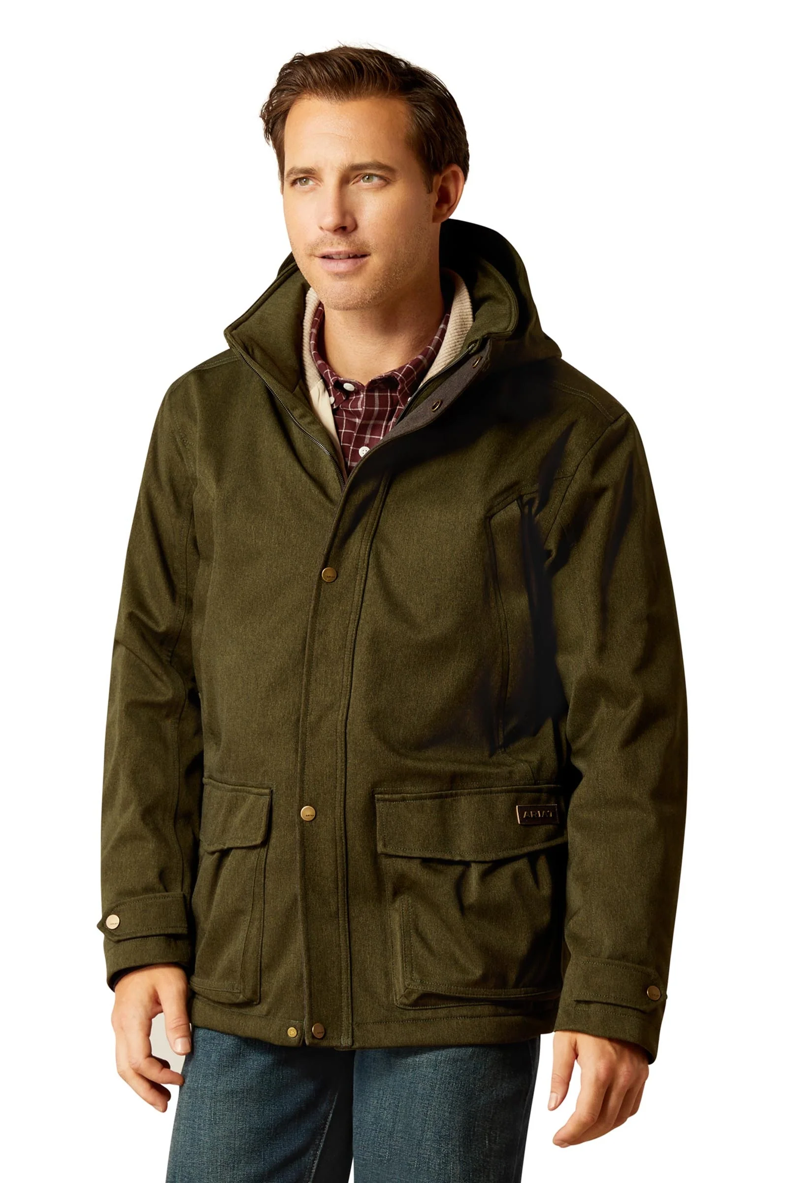 Rhodium Waterproof Męska wodoodporna ocieplana parka Rosin L