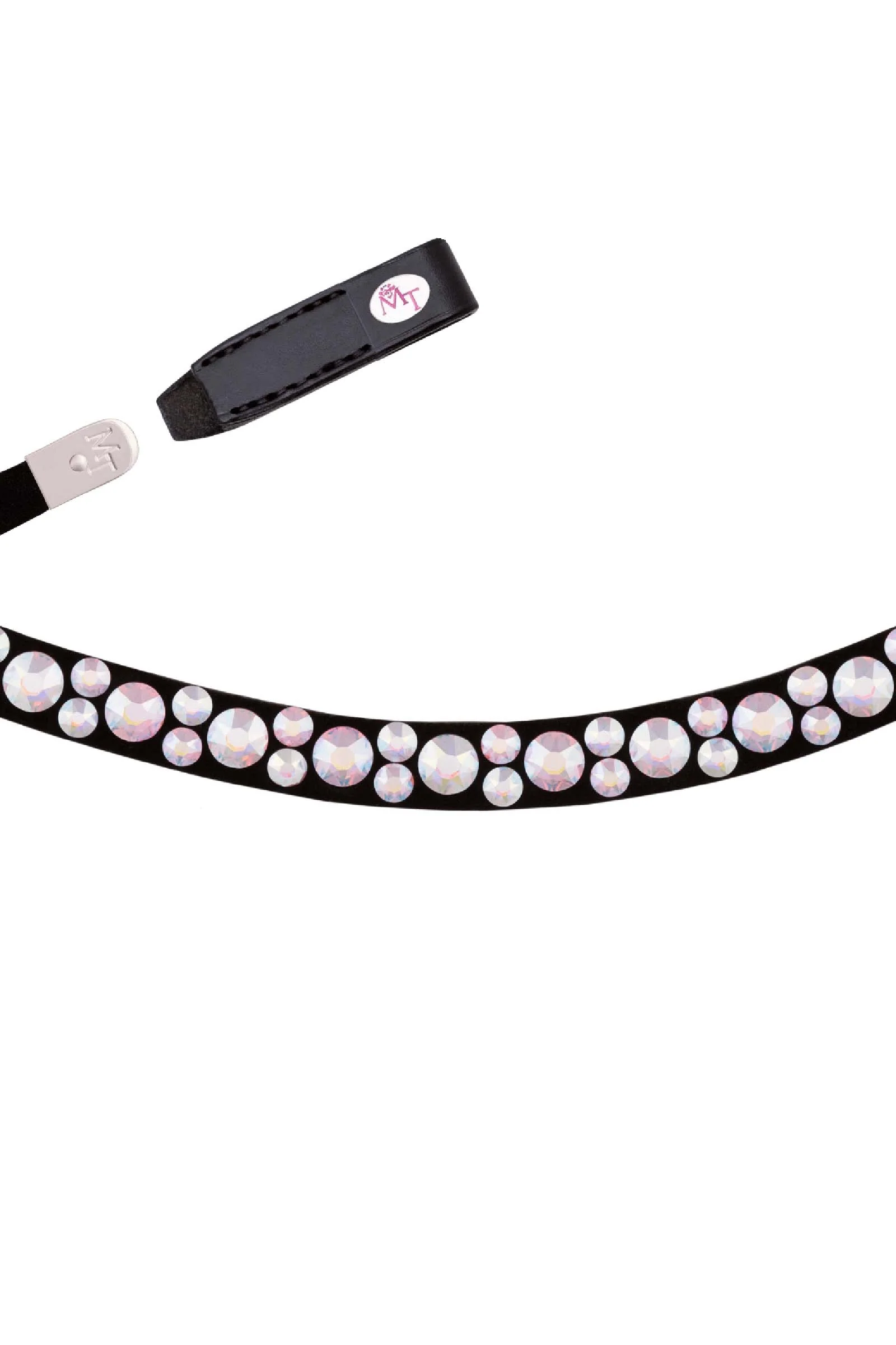 Magic Tack Rose AB Bling Swing Naczółek Raspberry Pink P