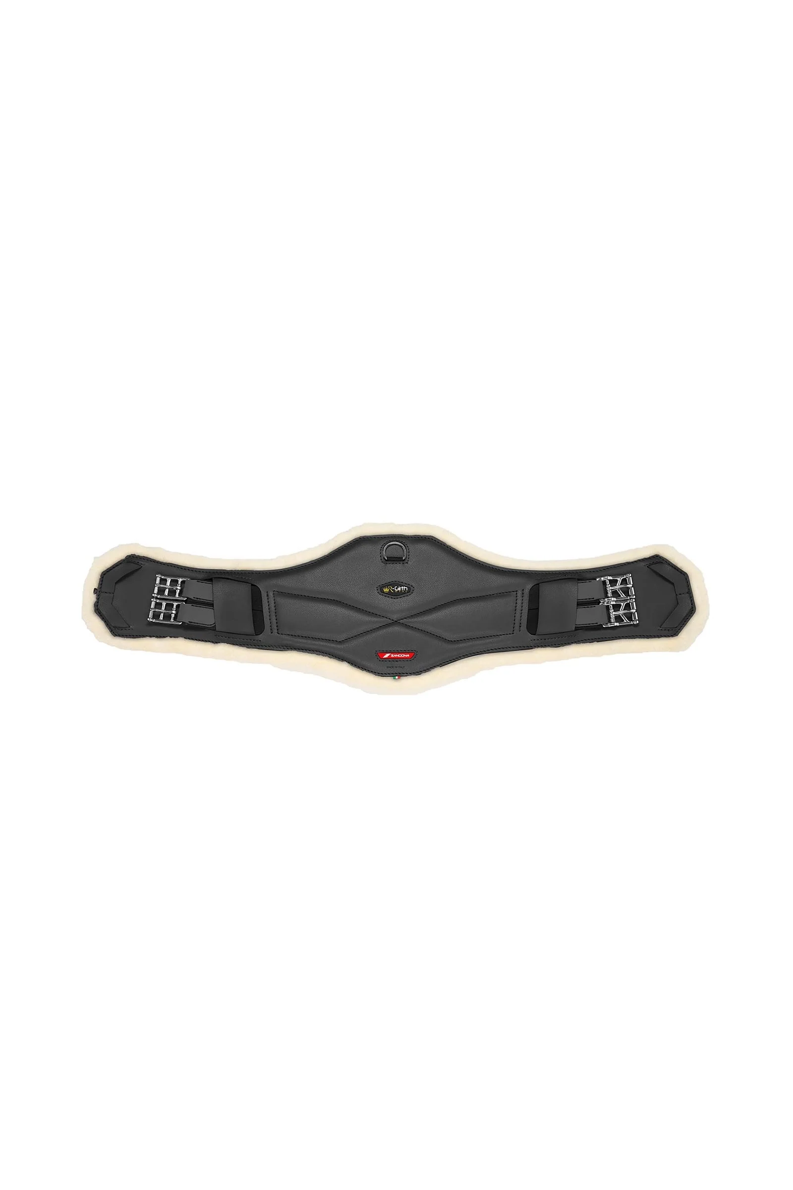 Royal Techno-Fur Popręg ze sztucznym futrem Black 60 cm