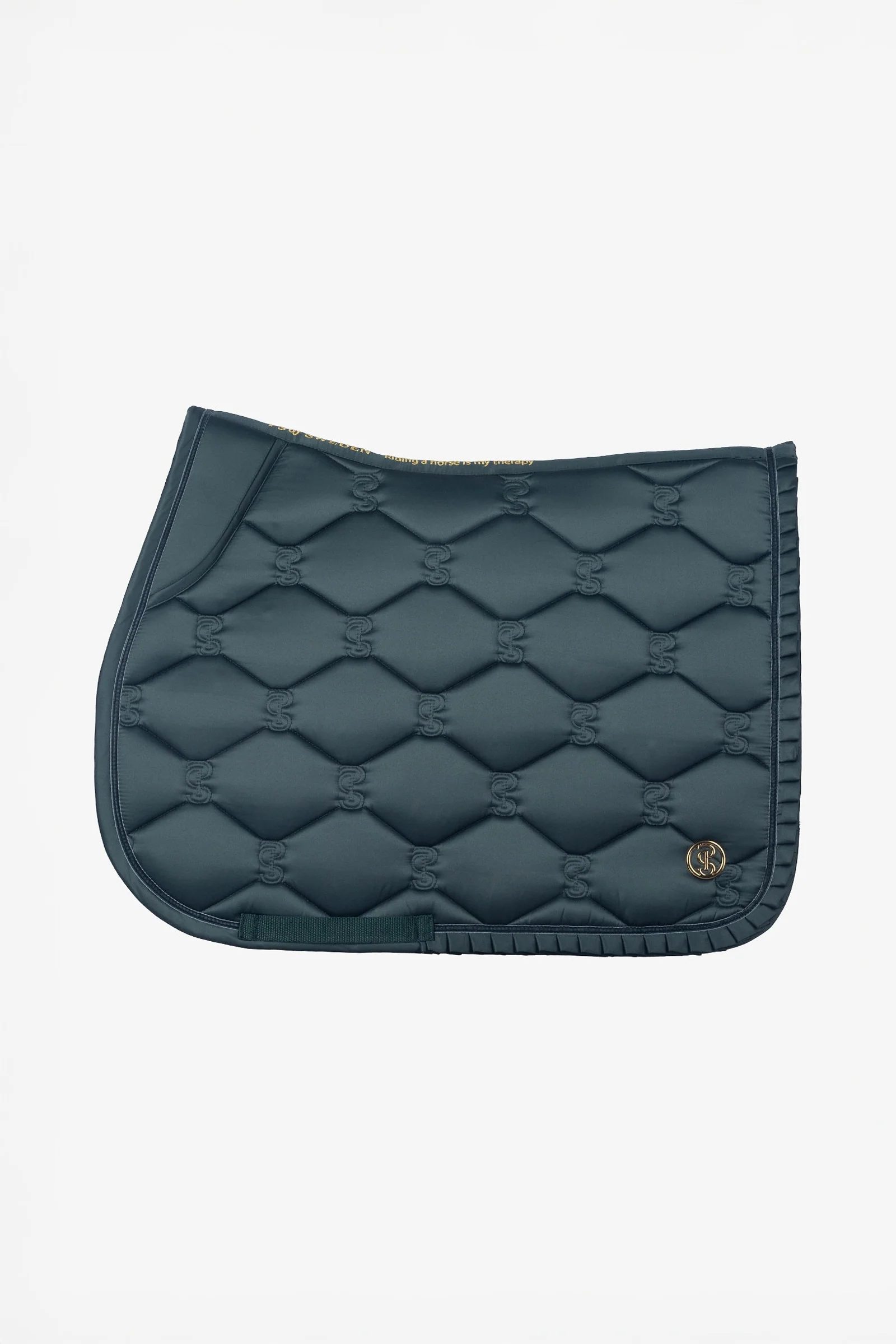 Ruffle czaprak skokowy Midnight Green F