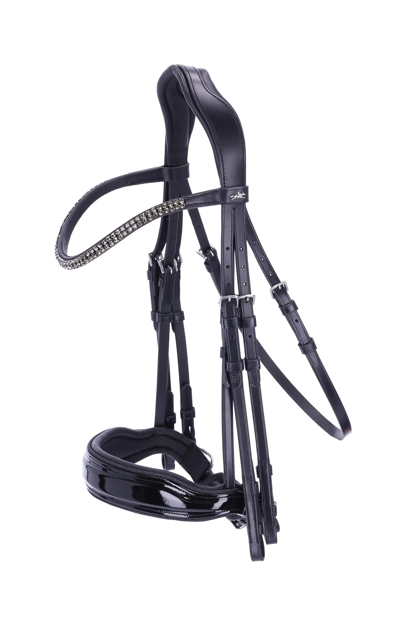 Schockemoehle Sports Kandare SP Monticelli Black/Patent/Silver C