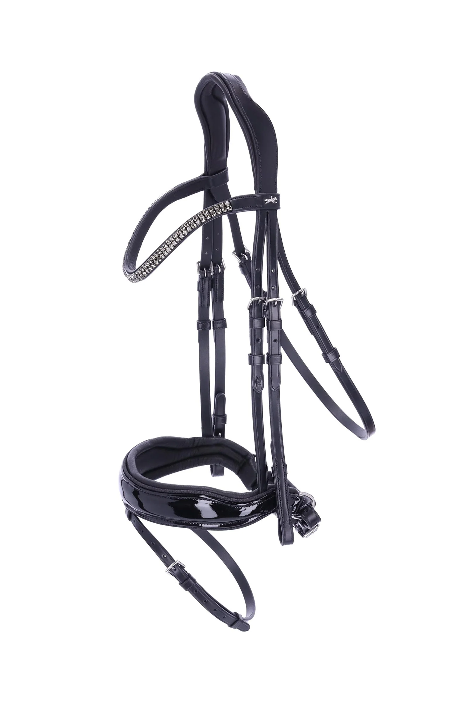 Ogłowie Schockemoehle Sports SP Valencia Black/Patent/Silver C