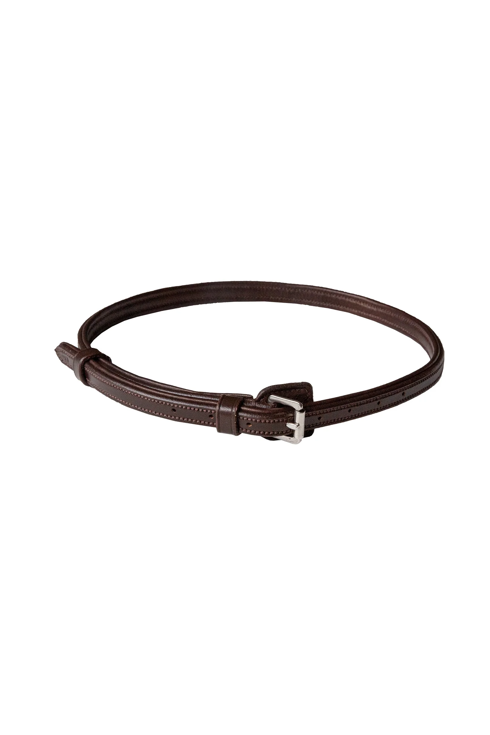 Pasek z paskiem błyskawicznym Select & Mix Dark Brown/Silver P