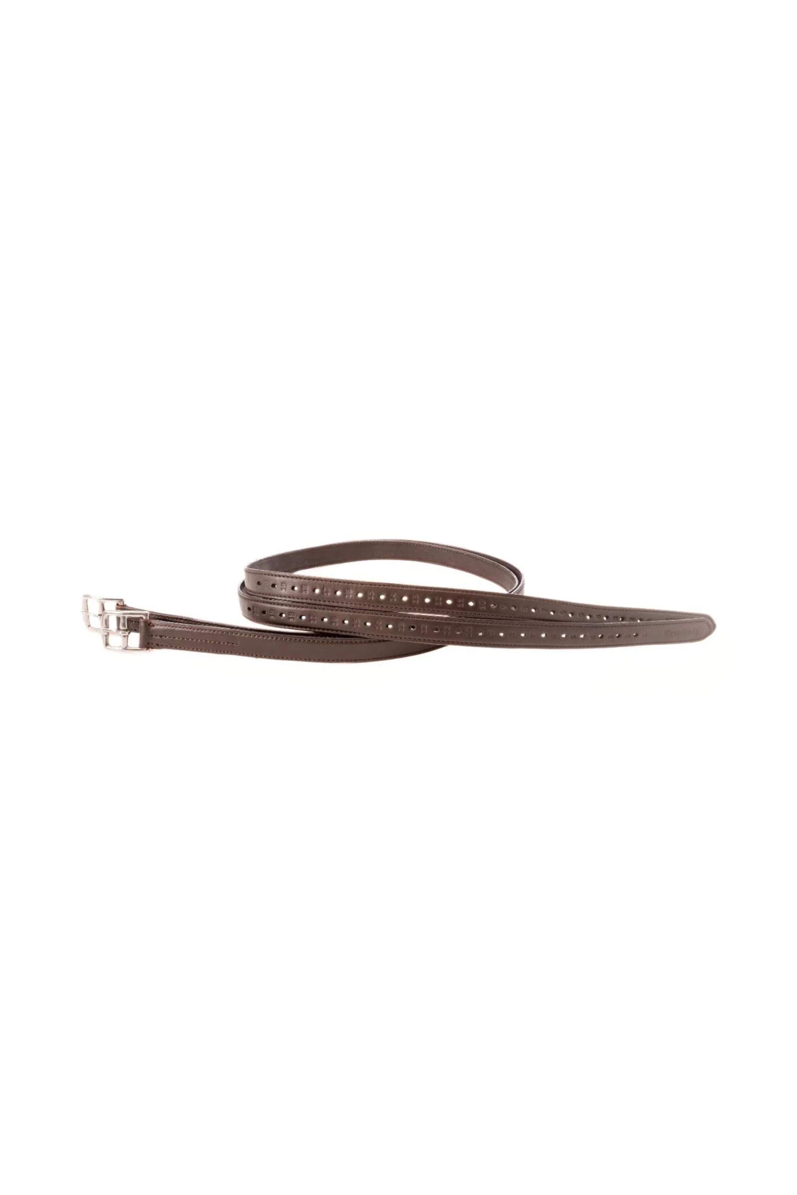 Smooth paski do strzemion Brown 120 cm