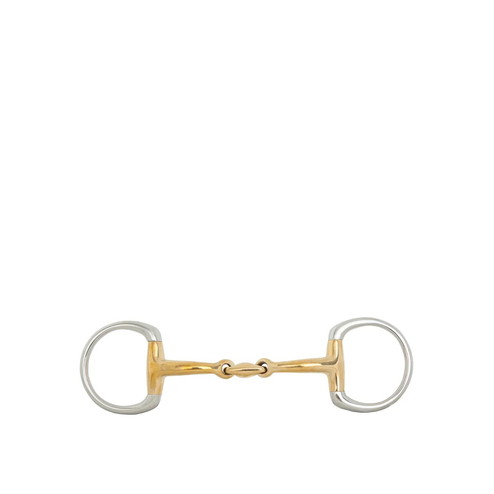 Soft Contact wędzidło podwójnie łamane, 14 mm Gold 135 mm