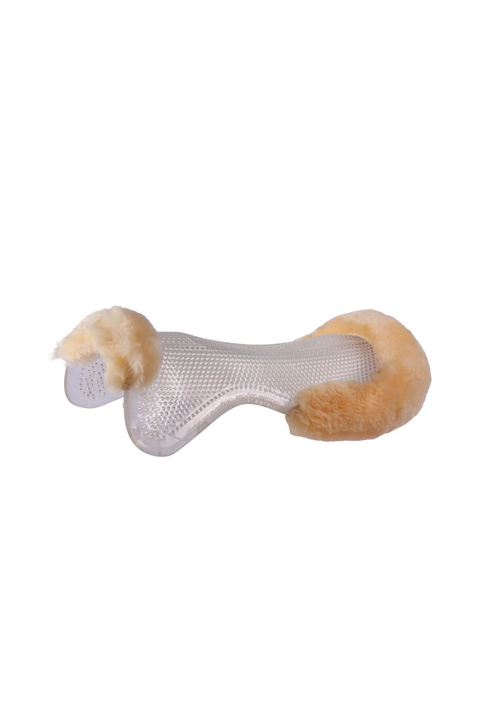 Soft Gel Pad z obszyciem z owczej skóry Transparent L