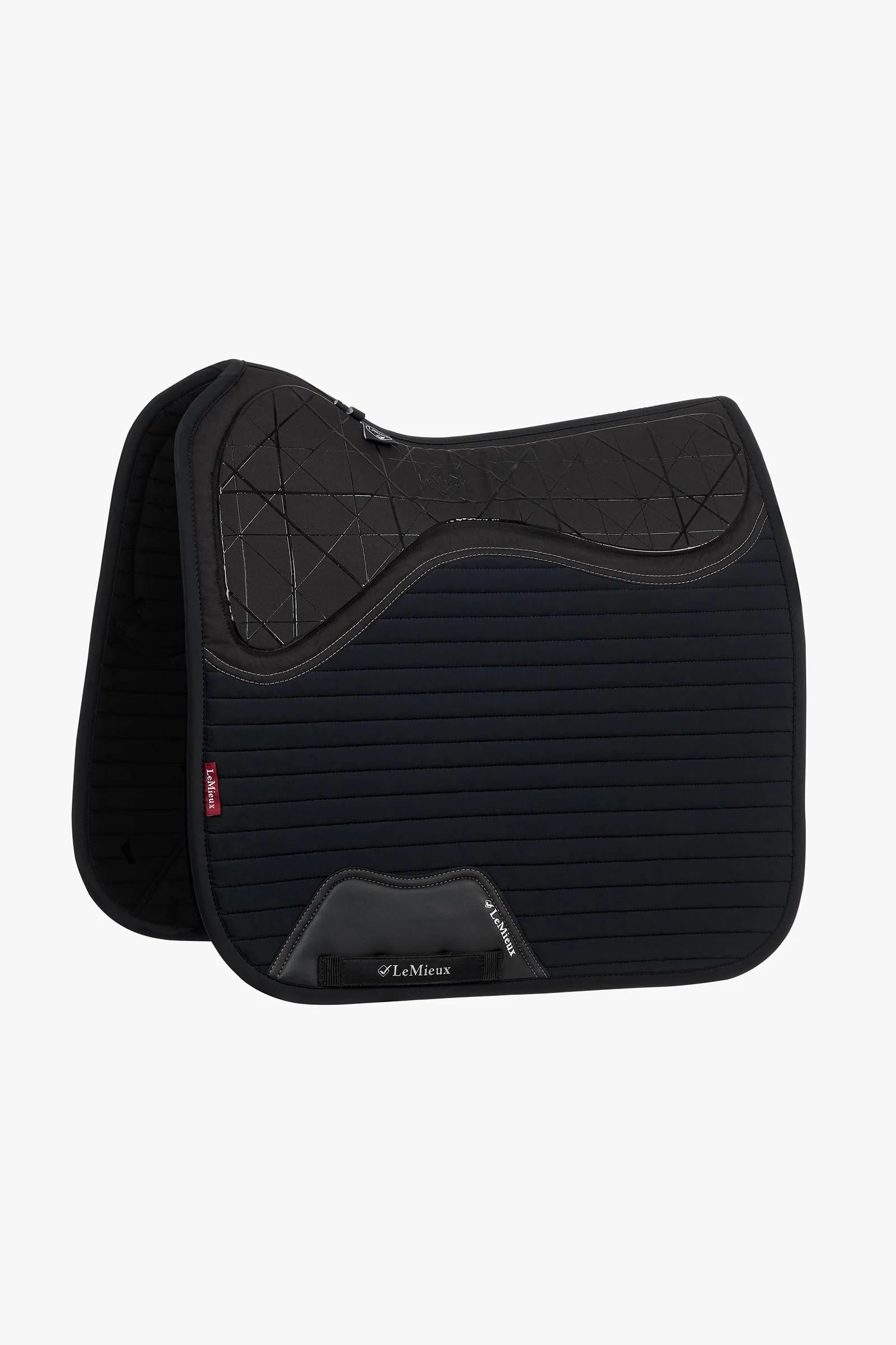Antypoślizgowy Wyściełany Pieluchą Siodła do Ujeżdżenia Soft Shell Black F