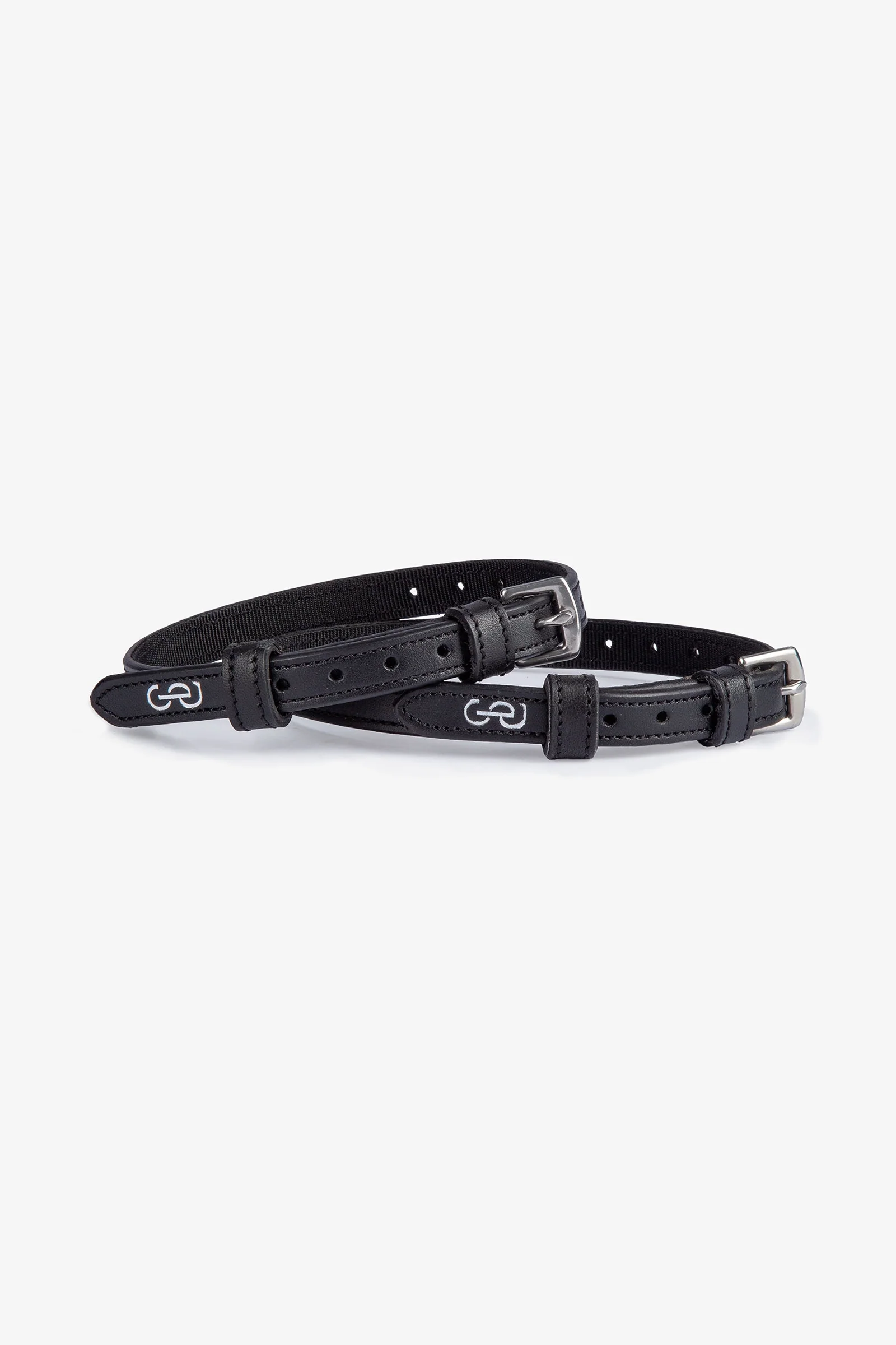 Paski do ostrog PS of Sweden Black Leather Rozmiar uniwersalny