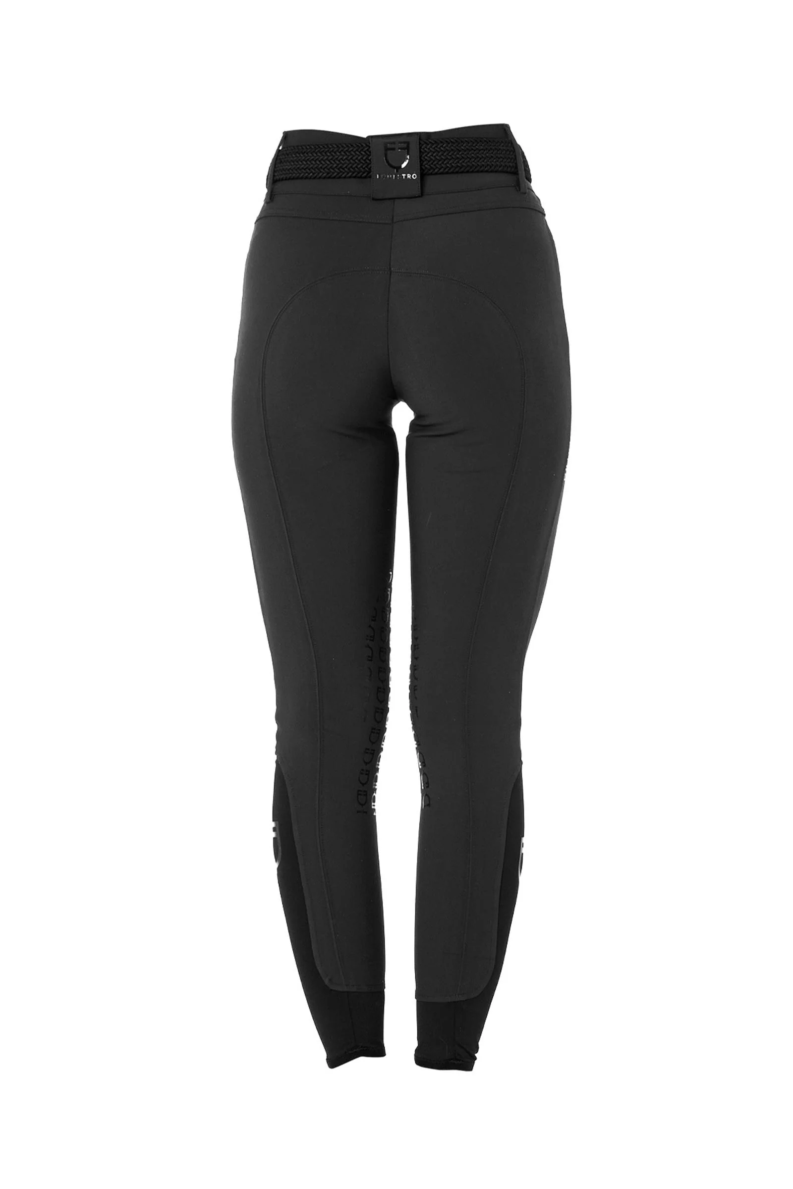 SS2026 Damskie bryczesy high waist grip kolanowy Black 38