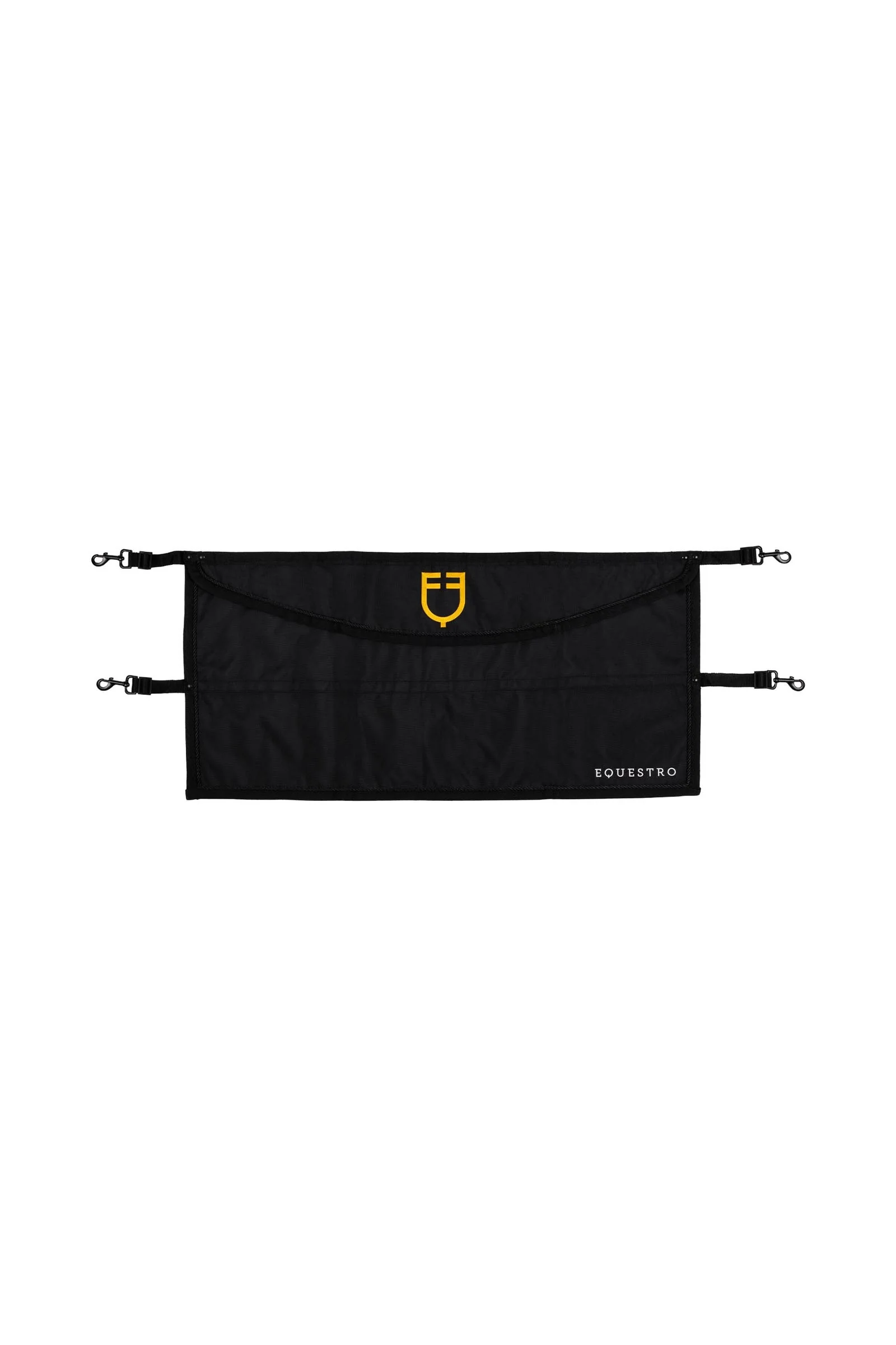 zasłona do boksu z haftowanym logo Black Rozmiar uniwersalny