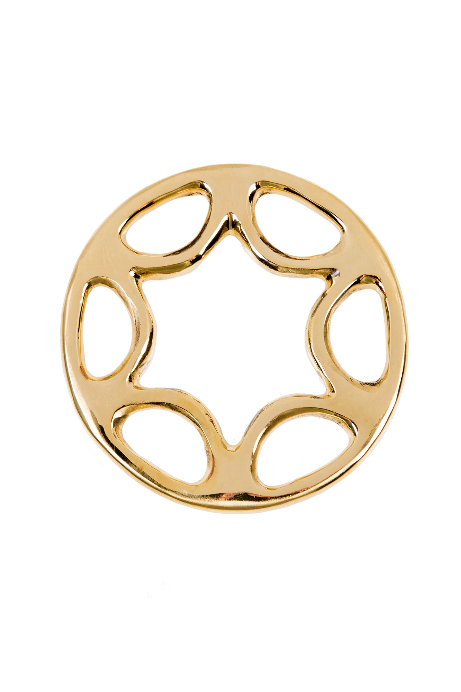 Zestaw Star Set Hackamore / wędzidło bezdzielne Brass F.R.A. Freedom Riding Articles, 85 mm Brass 85 mm
