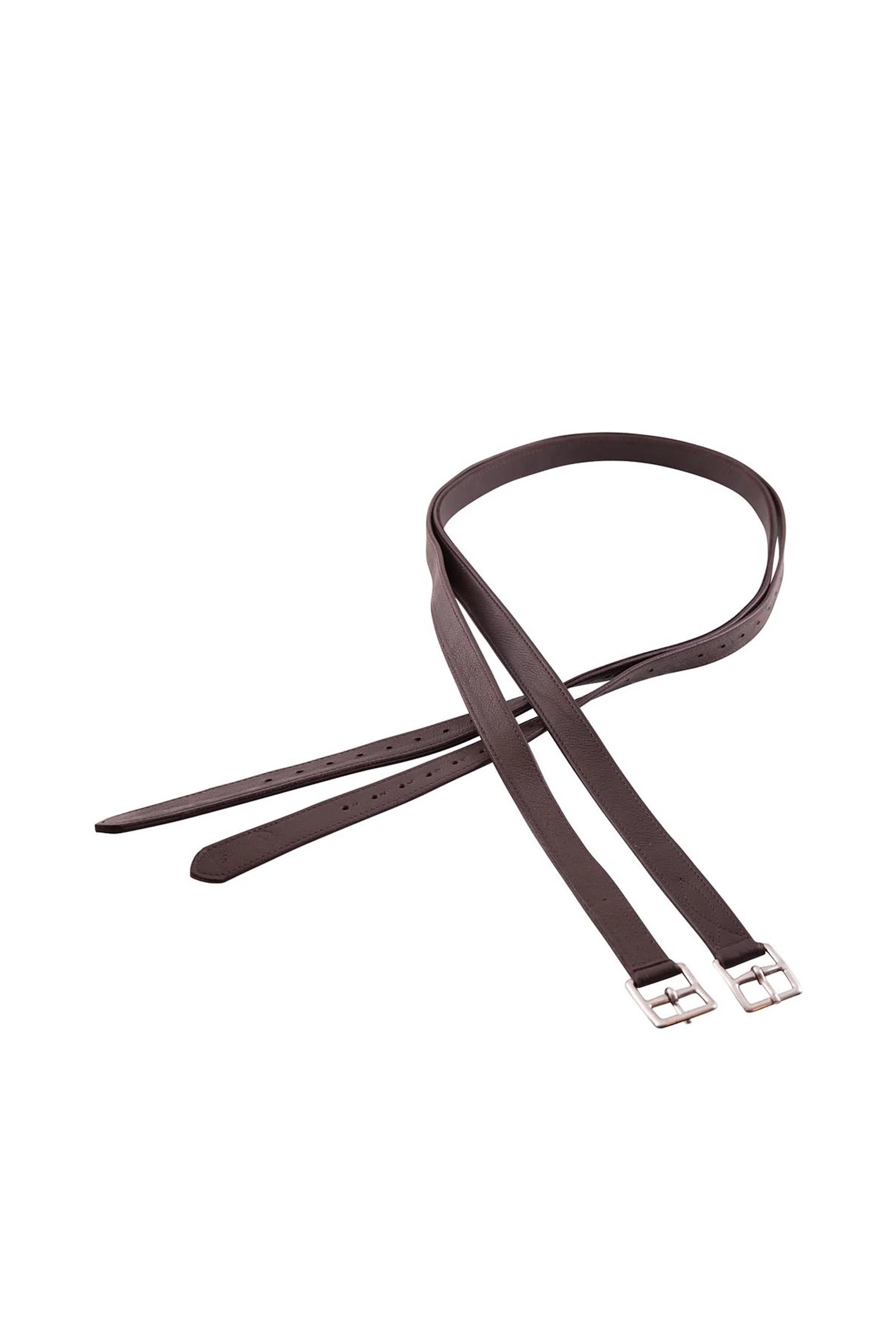 paski do strzemion Brown/Silver 160 cm