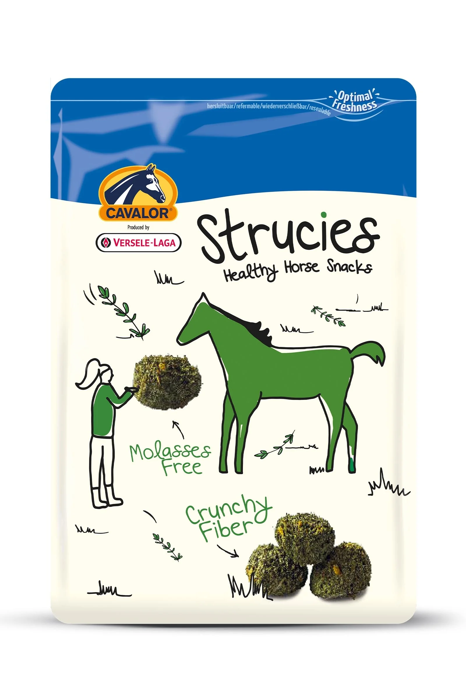 Strucies, przysmaki, 1,5 kg No Color 1.5