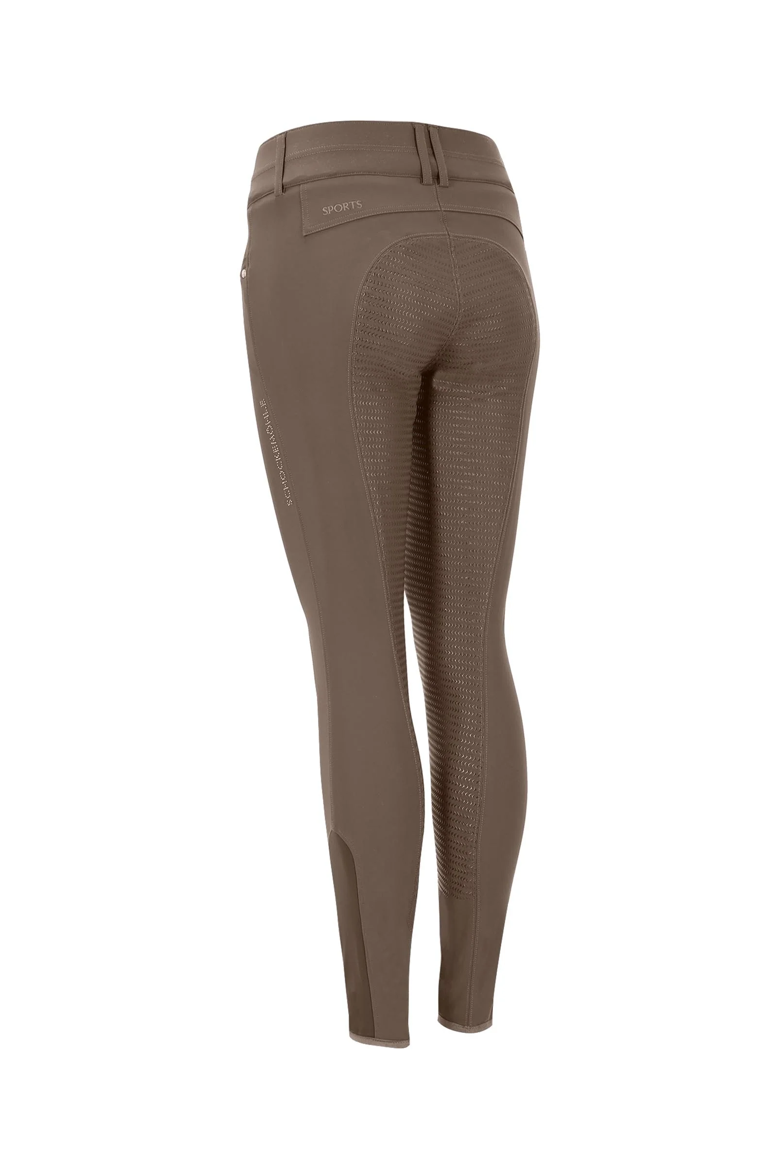 Damskie bryczesy z pełnym lejem Summer Alexa Taupe 42 Regular