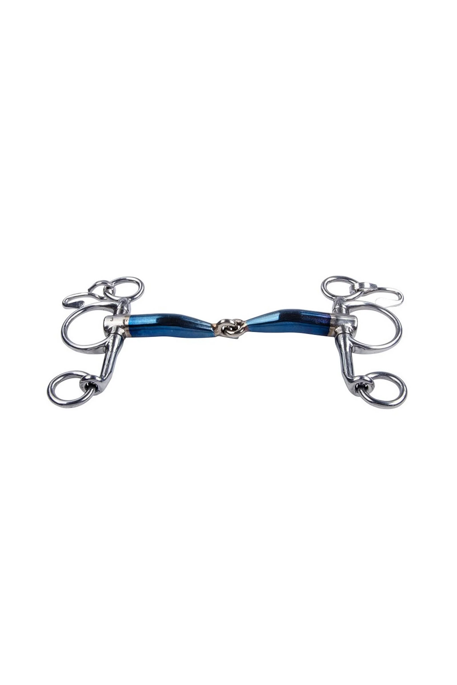 Sweet Iron niemowlęca pelham łączona, 16 mm Blue 145 mm