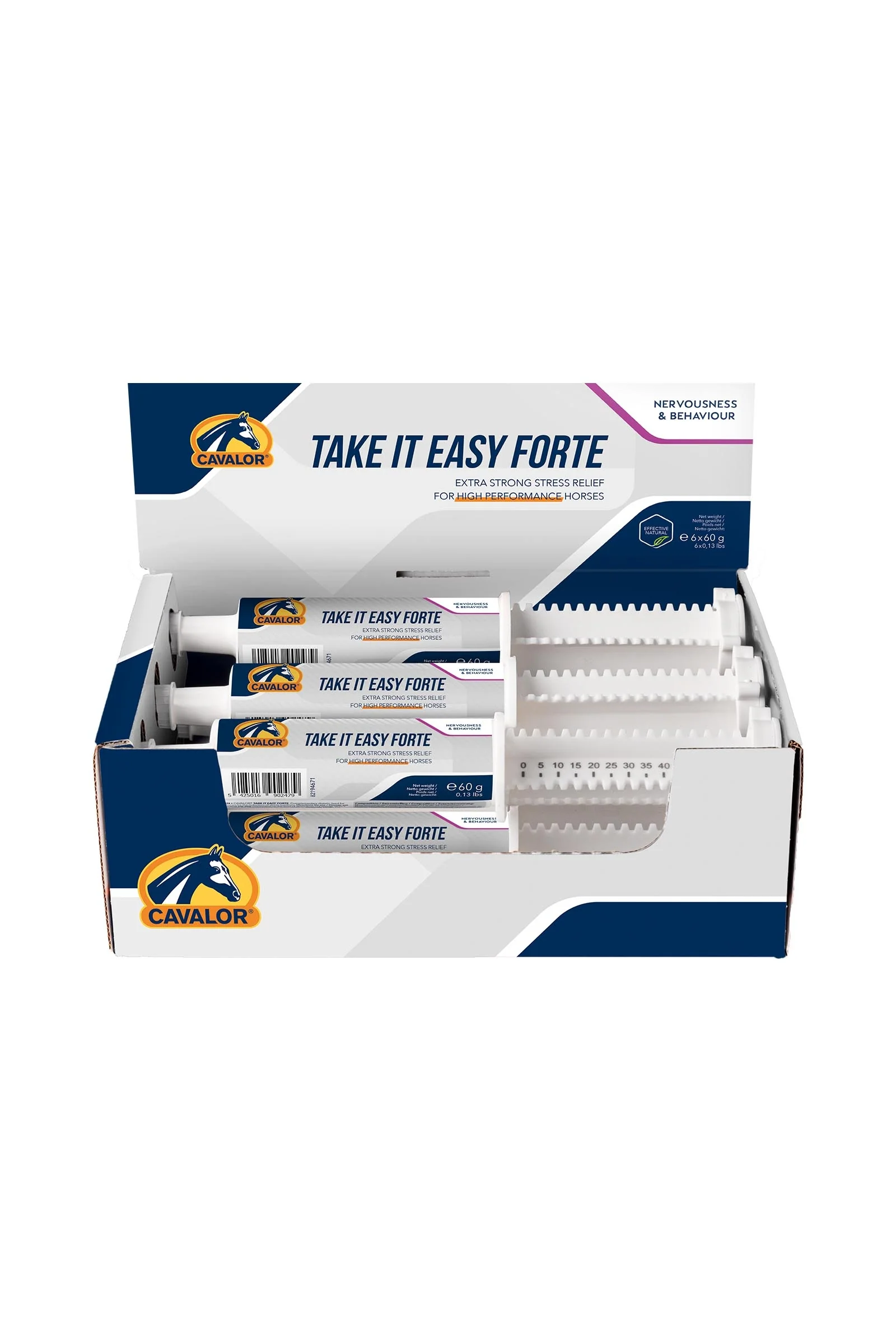 Take It Easy Forte, Relaksacja, (6x60g) No Color 6x60