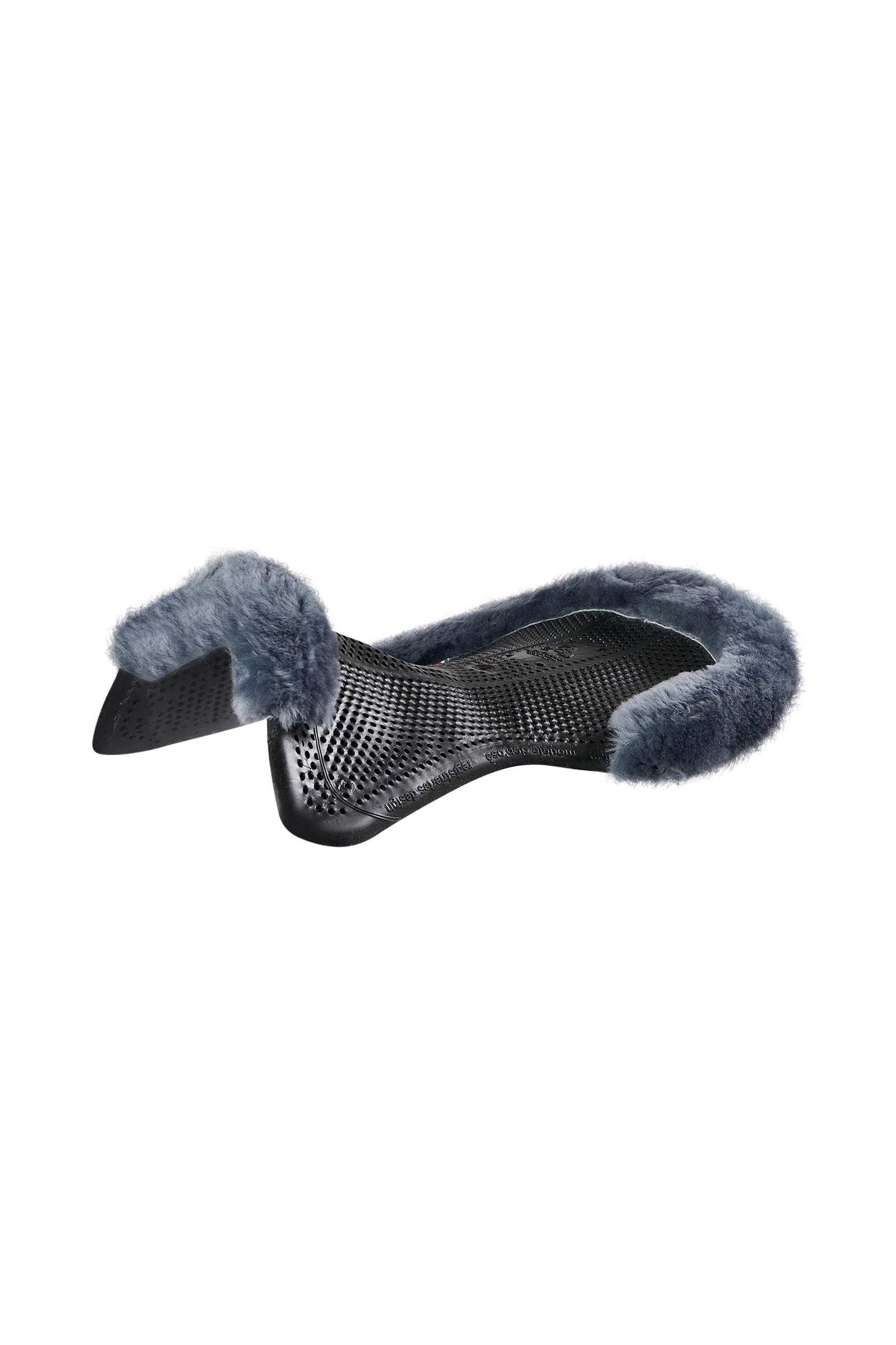 terapeutyczny pad Just Gel z wycięciem i owczą wełną Black/Grey M