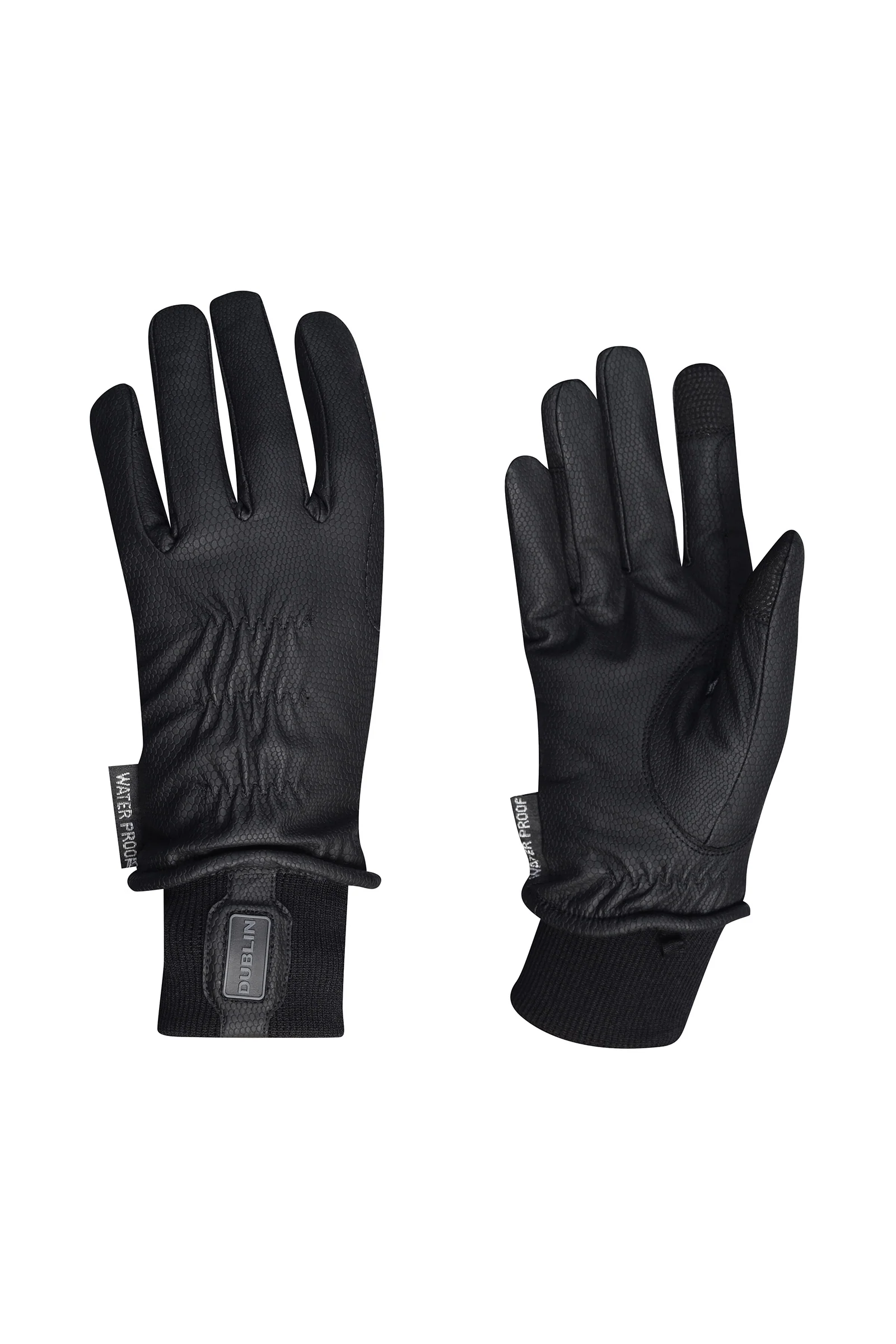 Wodoodporne rękawice jeździeckie Thinsulate Black 9