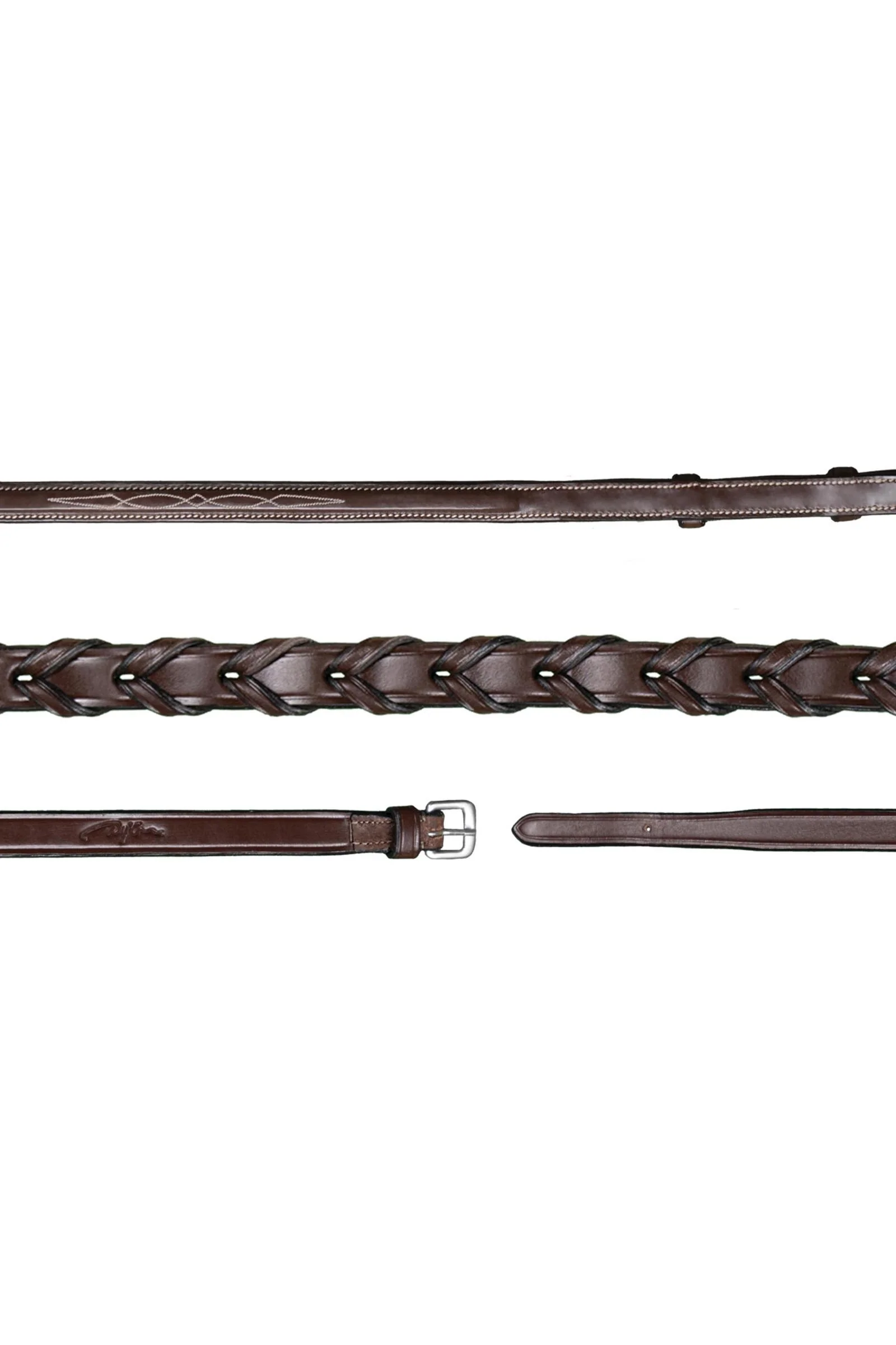US-Collection wodze sznurowane 16 mm Brown F