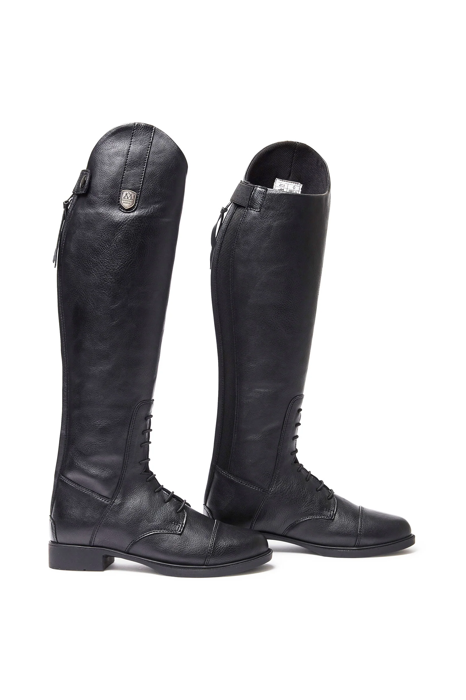 Veganza Young dziecięce zimowe buty do jazdy konnej Black 39 Regular Wide
