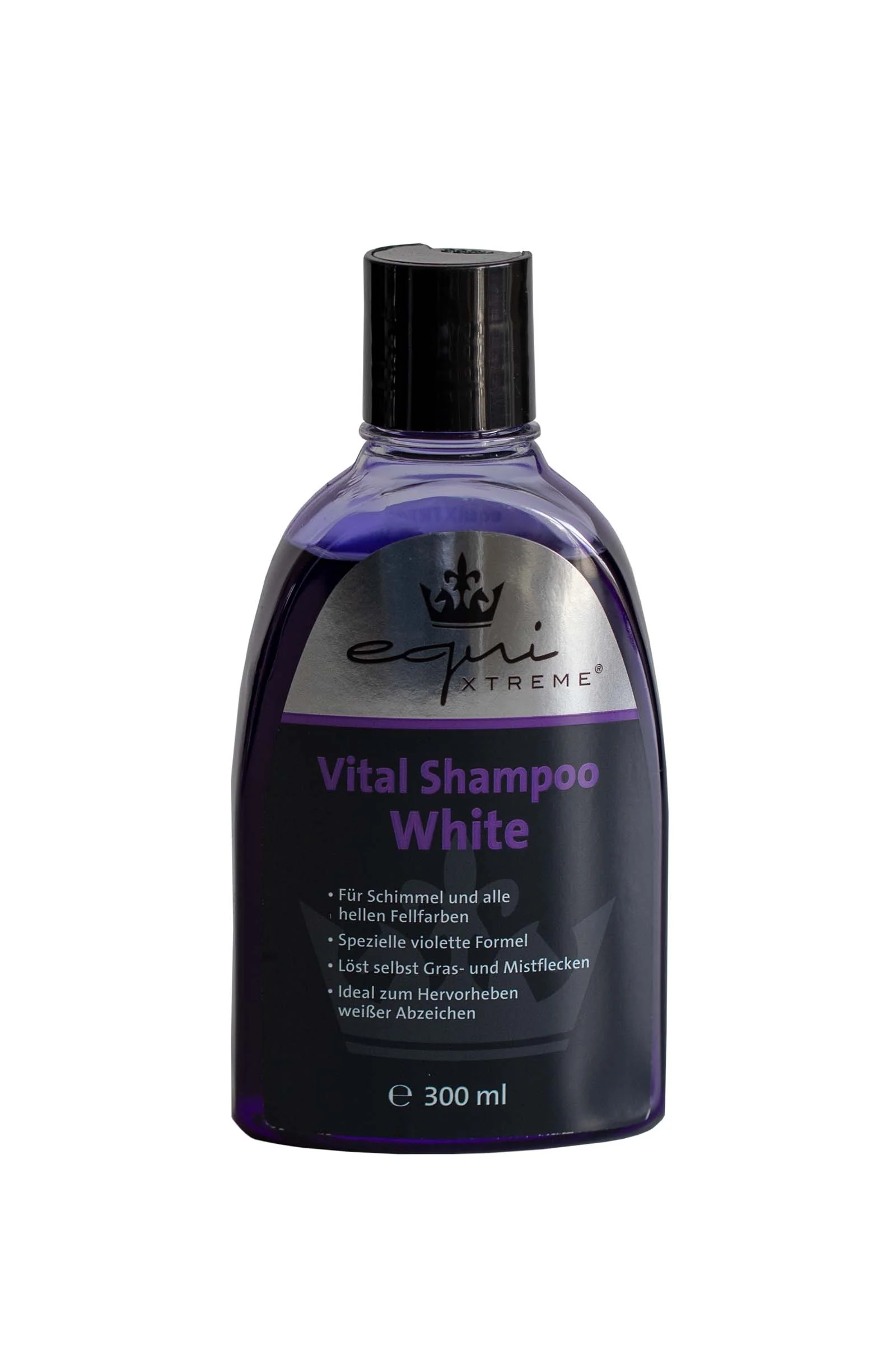 Vital Shampoo White, szampon dla koni, 300ml Grey/Black 300