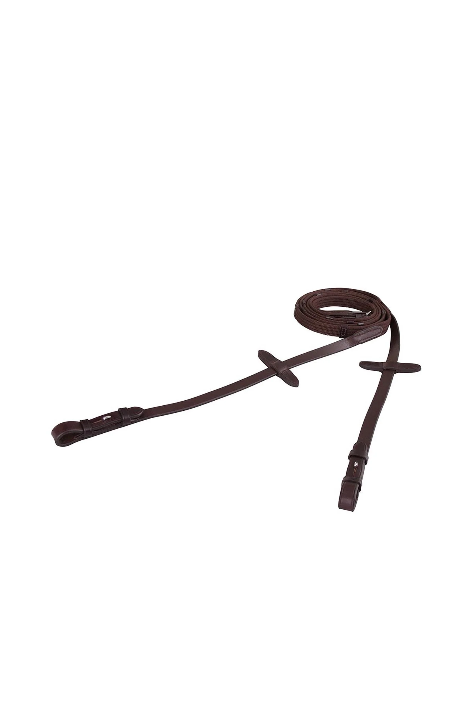 taśmowe wodze Brown/Silver P