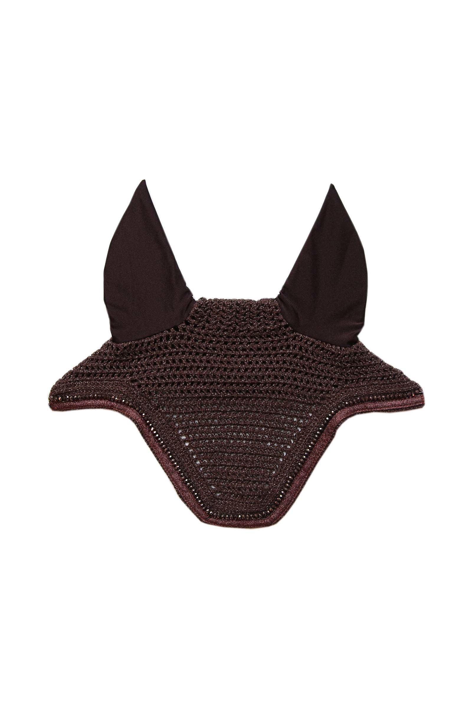 nauszniki Wellington z brokatem Brown F