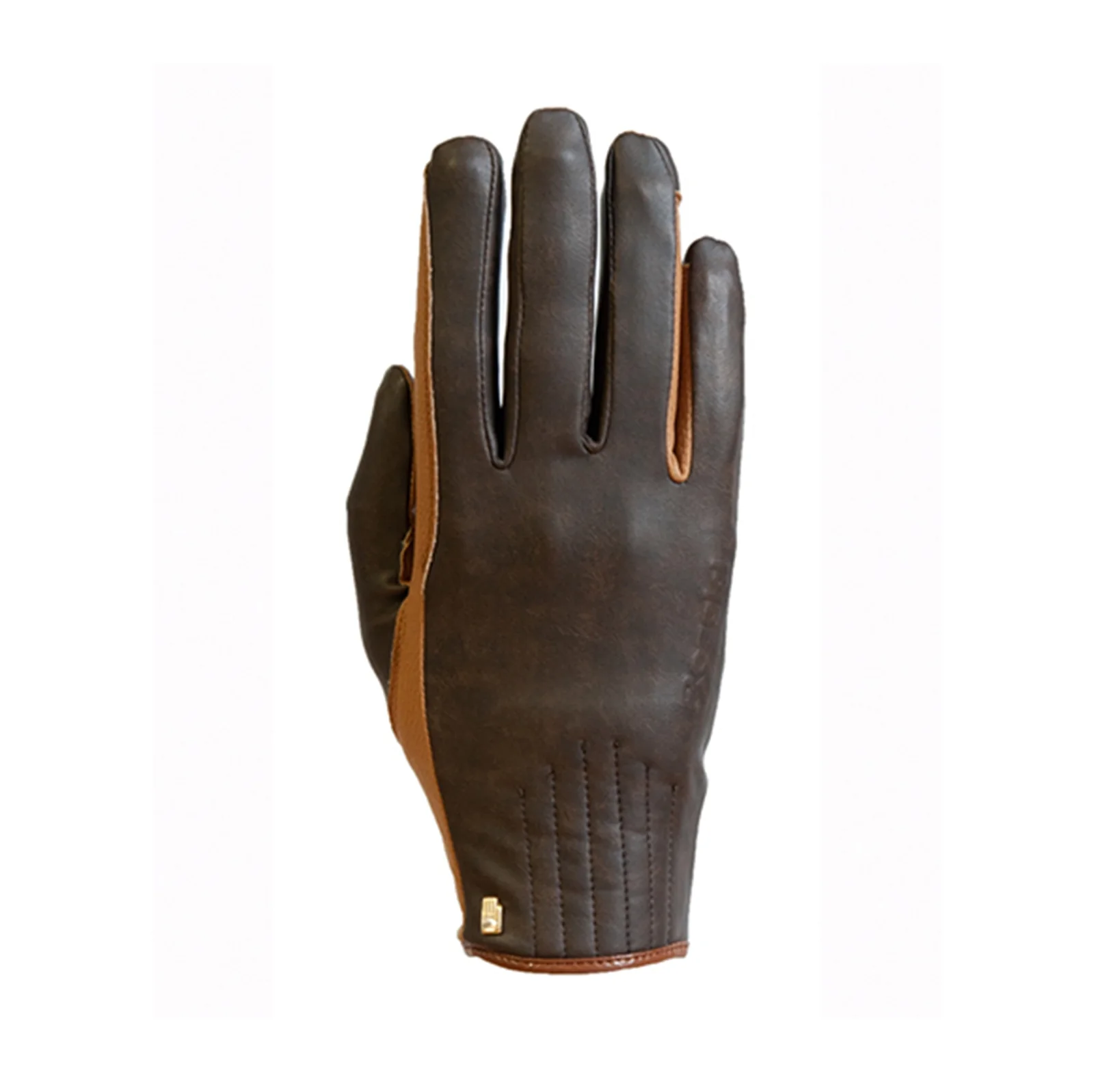 Rękawice jeździeckie WELS Antique Mocha Dark Brown 7,5