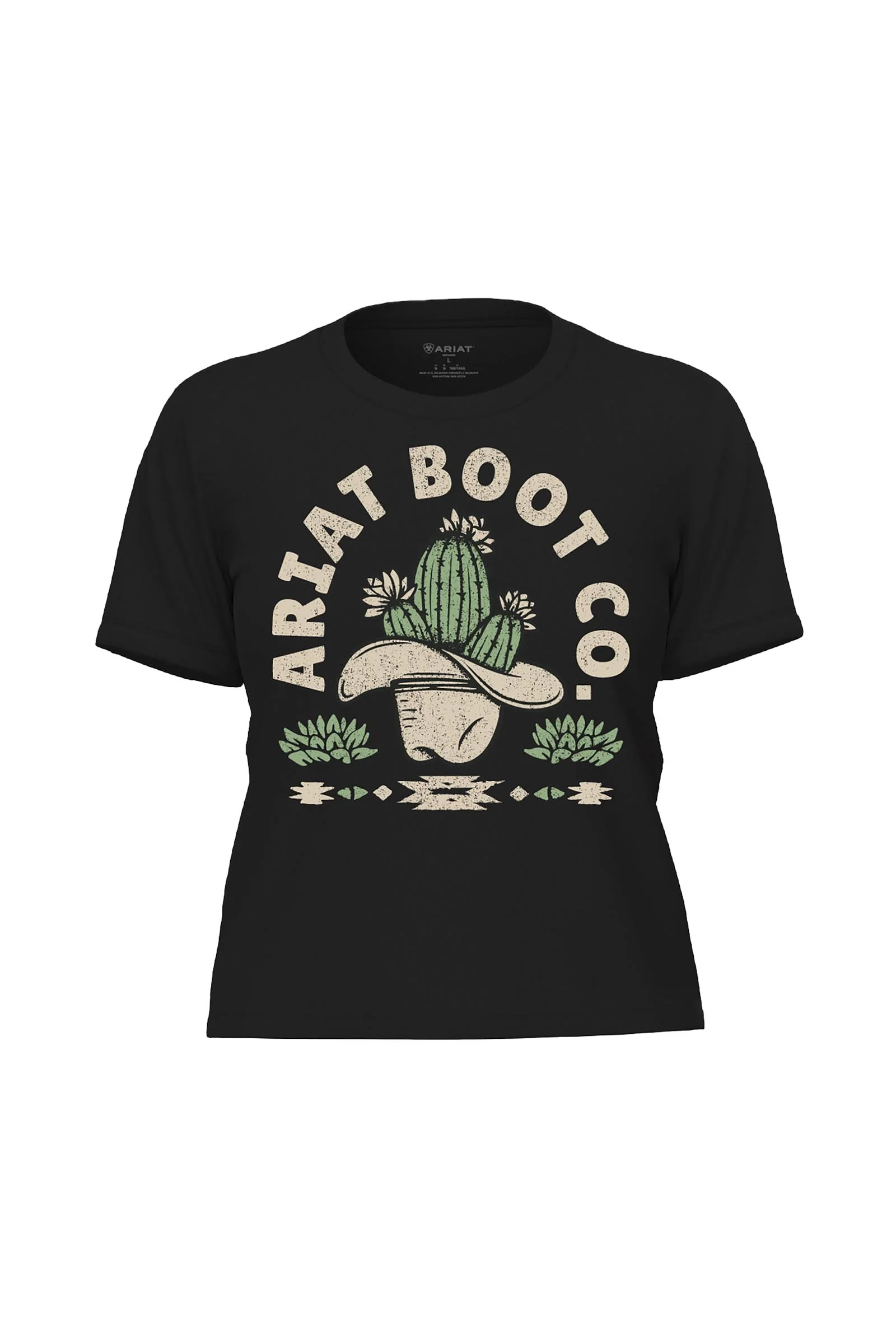 Damskie Cacti Cowboy Hat koszulka Black L