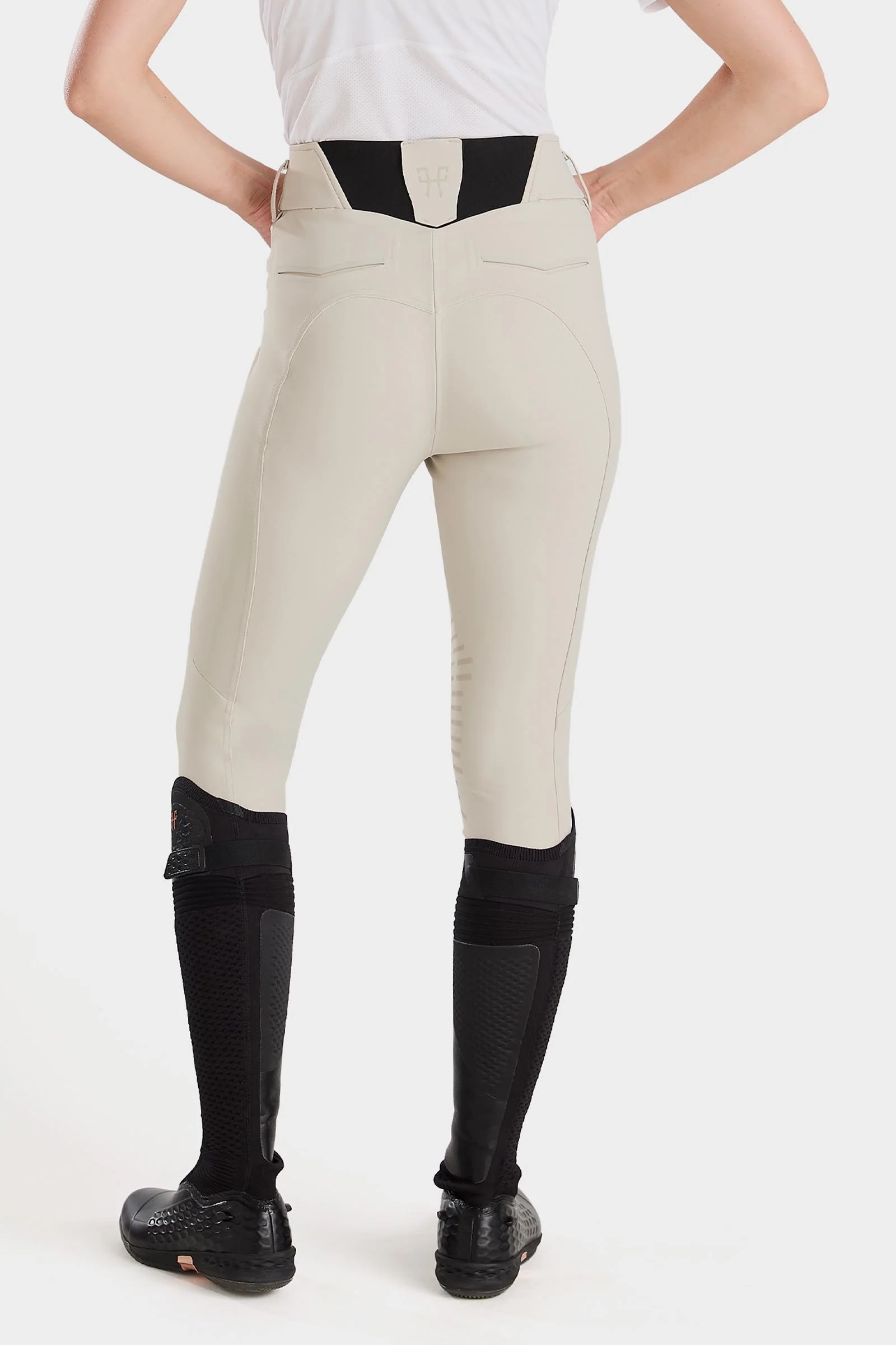 Bryczesy jeździeckie damskie X-Perform Iconic Riding z ochraniaczem na kolana Hunter 32