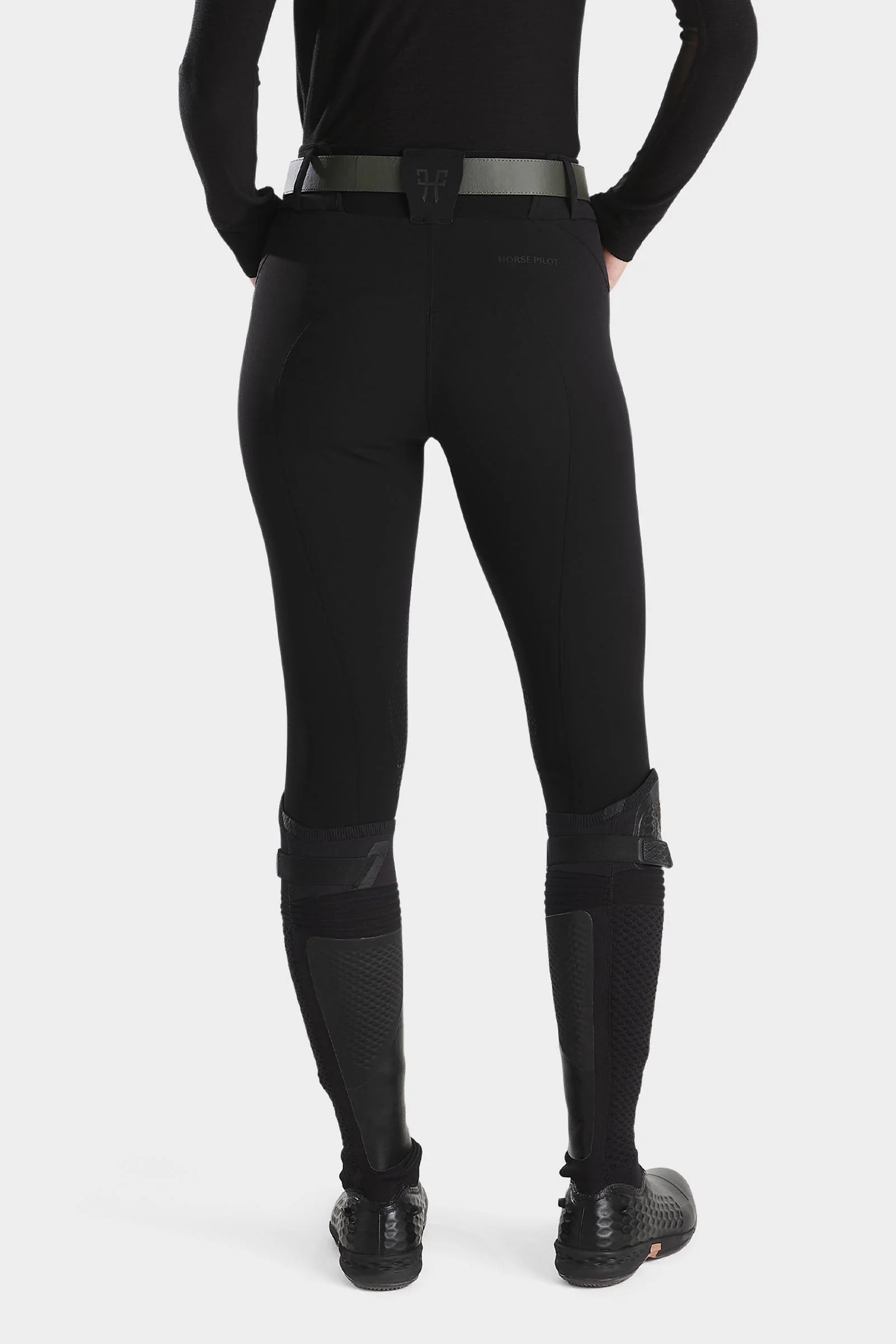 Bryczesy damskie X-Prime z lejem na kolanach Black 38
